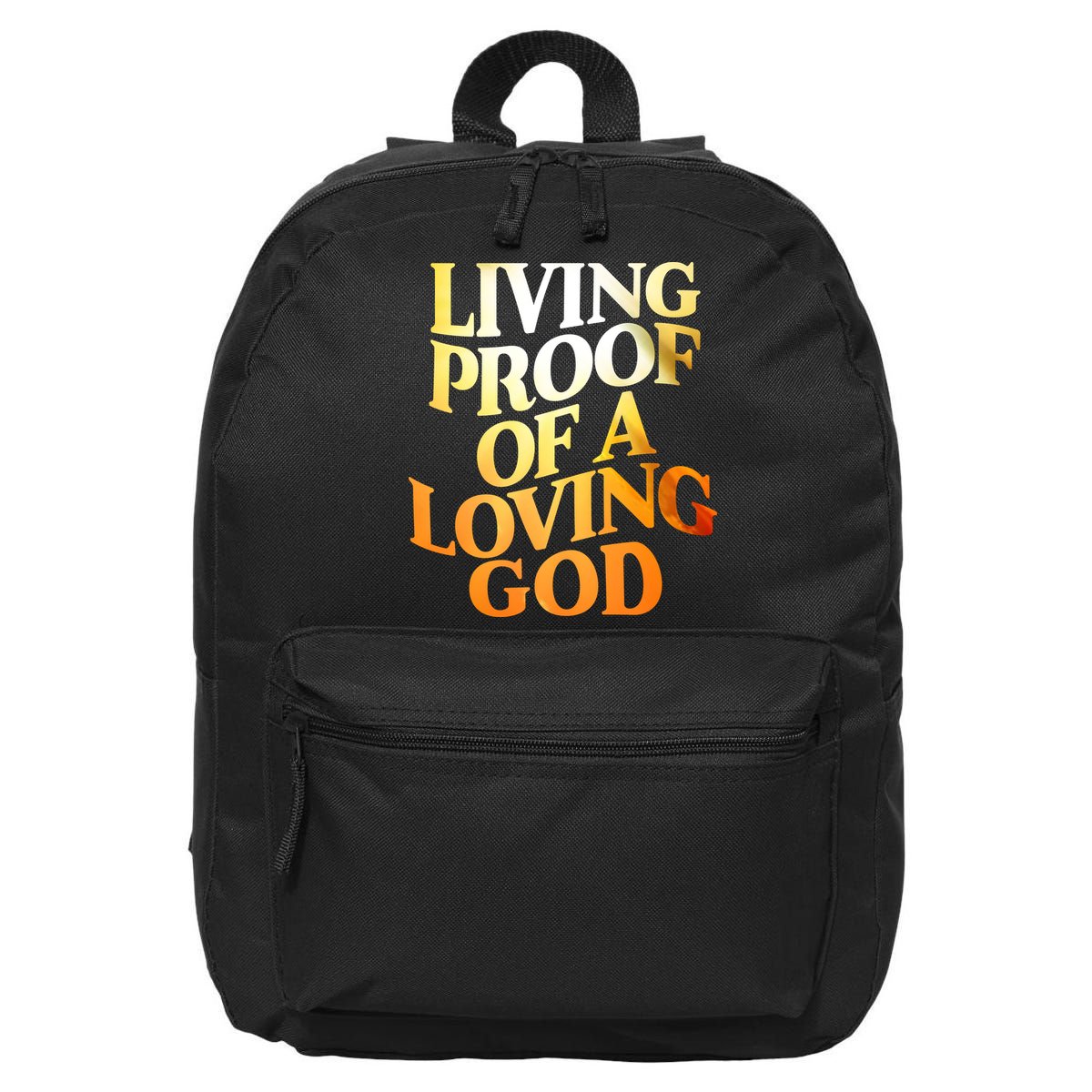 Living Proof Of A Loving God 16 in Basic Backpack