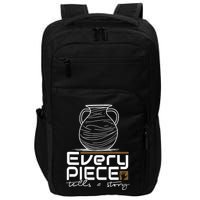 Lovable Pieces Of Clay Of Pottery Impact Tech Backpack