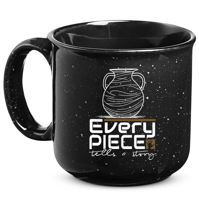 Lovable Pieces Of Clay Of Pottery 15oz Campfire Ceramic Mug