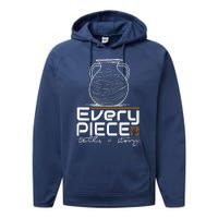 Lovable Pieces Of Clay Of Pottery Performance Fleece Hoodie