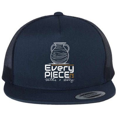 Lovable Pieces Of Clay Of Pottery Flatbill Hat