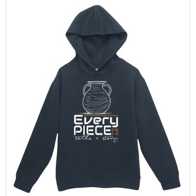 Lovable Pieces Of Clay Of Pottery Urban Pullover Hoodie