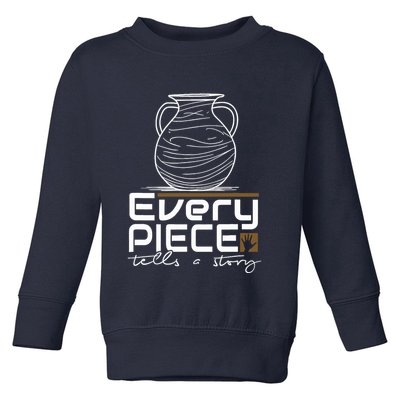 Lovable Pieces Of Clay Of Pottery Toddler Sweatshirt