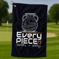 Lovable Pieces Of Clay Of Pottery Golf Towel