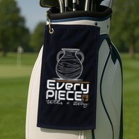 Lovable Pieces Of Clay Of Pottery Golf Towel
