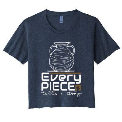 Lovable Pieces Of Clay Of Pottery Crop Top