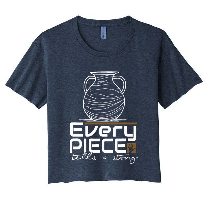 Lovable Pieces Of Clay Of Pottery Crop Top