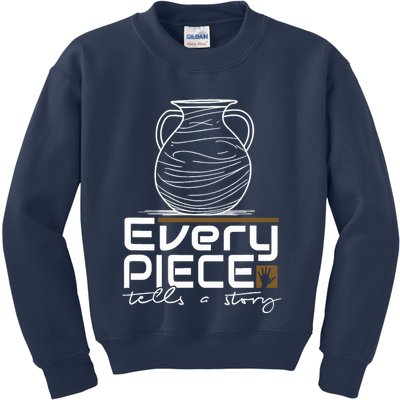 Lovable Pieces Of Clay Of Pottery Kids Sweatshirt