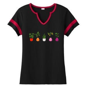 Lesbian Plants Pride Flag Sapphic Art Wlw Subtle Queer Ladies Halftime Notch Neck Tee