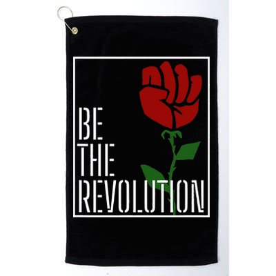 Leftist Protest Political Revolution Socialist Rose Golf Towel