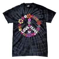 Love Peace Peace Sign Tee 60s Retro Peace Tie-Dye T-Shirt