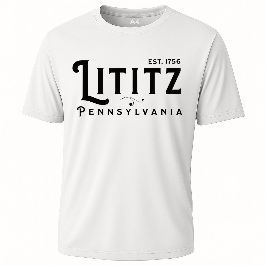 Lititz Pennsylvania Pa Lancaster County Cool Small Town Usa Cooling Performance Crew T-Shirt