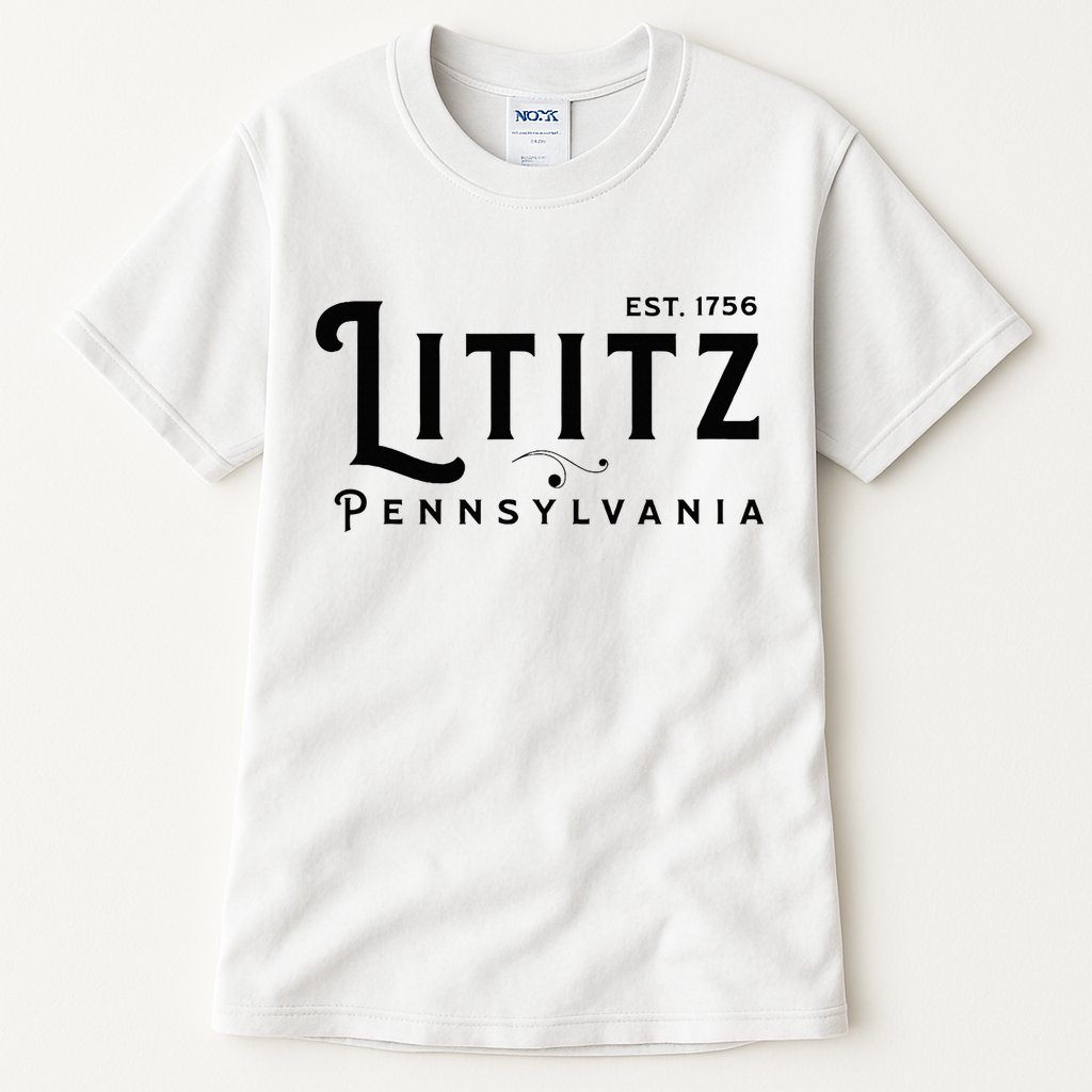 Lititz Pennsylvania Pa Lancaster County Cool Small Town Usa Tall T-Shirt
