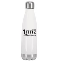 Lititz Pennsylvania Pa Lancaster County Cool Small Town Usa Stainless Steel Insulated Water Bottle