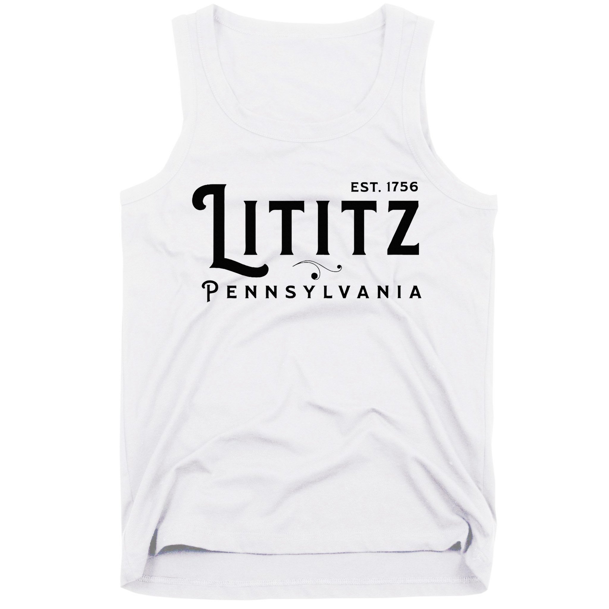 Lititz Pennsylvania Pa Lancaster County Cool Small Town Usa Tank Top