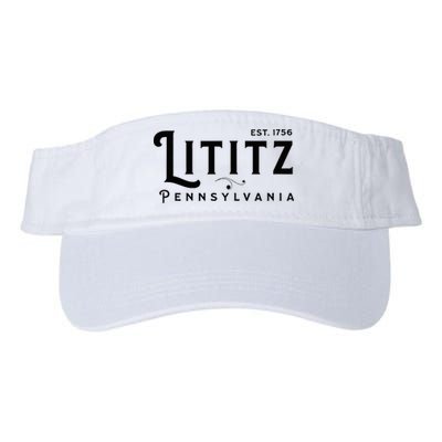 Lititz Pennsylvania Pa Lancaster County Cool Small Town Usa Visor