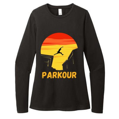 Love Parkour Parkour Gifts Womens CVC Long Sleeve Shirt