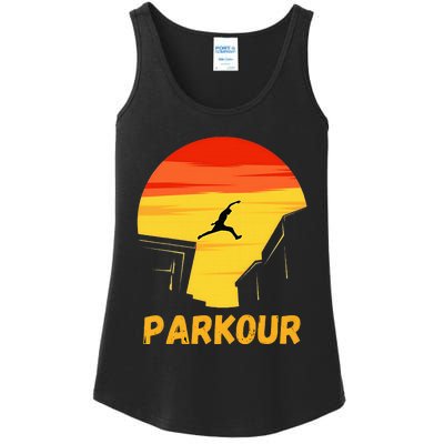 Love Parkour Parkour Gifts Ladies Essential Tank