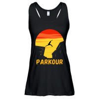 Love Parkour Parkour Gifts Ladies Essential Flowy Tank