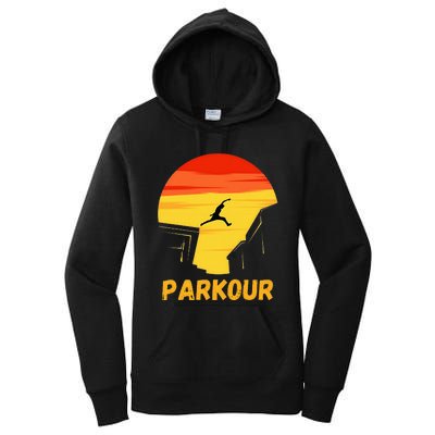 Love Parkour Parkour Gifts Women's Pullover Hoodie