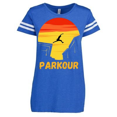 Love Parkour Parkour Gifts Enza Ladies Jersey Football T-Shirt