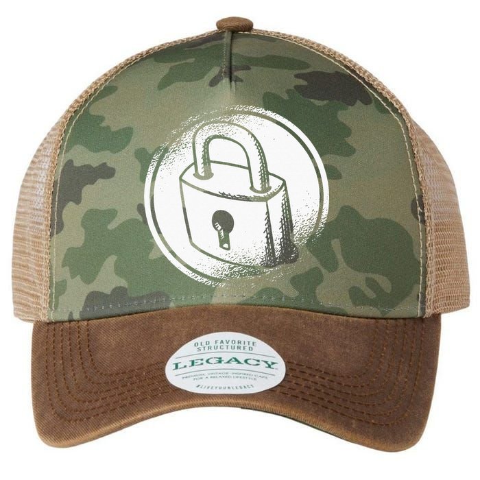 Locksmith Padlock Picker Key Maker Technician Locksmithing Legacy Tie Dye Trucker Hat