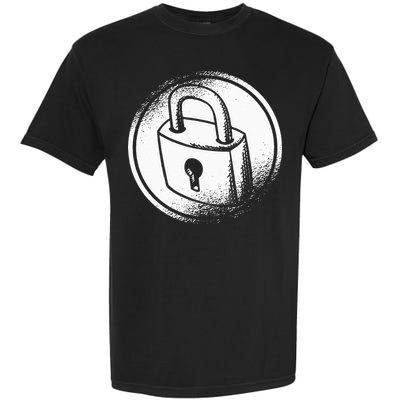 Locksmith Padlock Picker Key Maker Technician Locksmithing Garment-Dyed Heavyweight T-Shirt