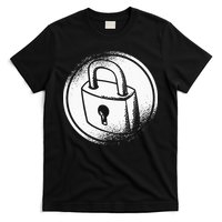 Locksmith Padlock Picker Key Maker Technician Locksmithing T-Shirt