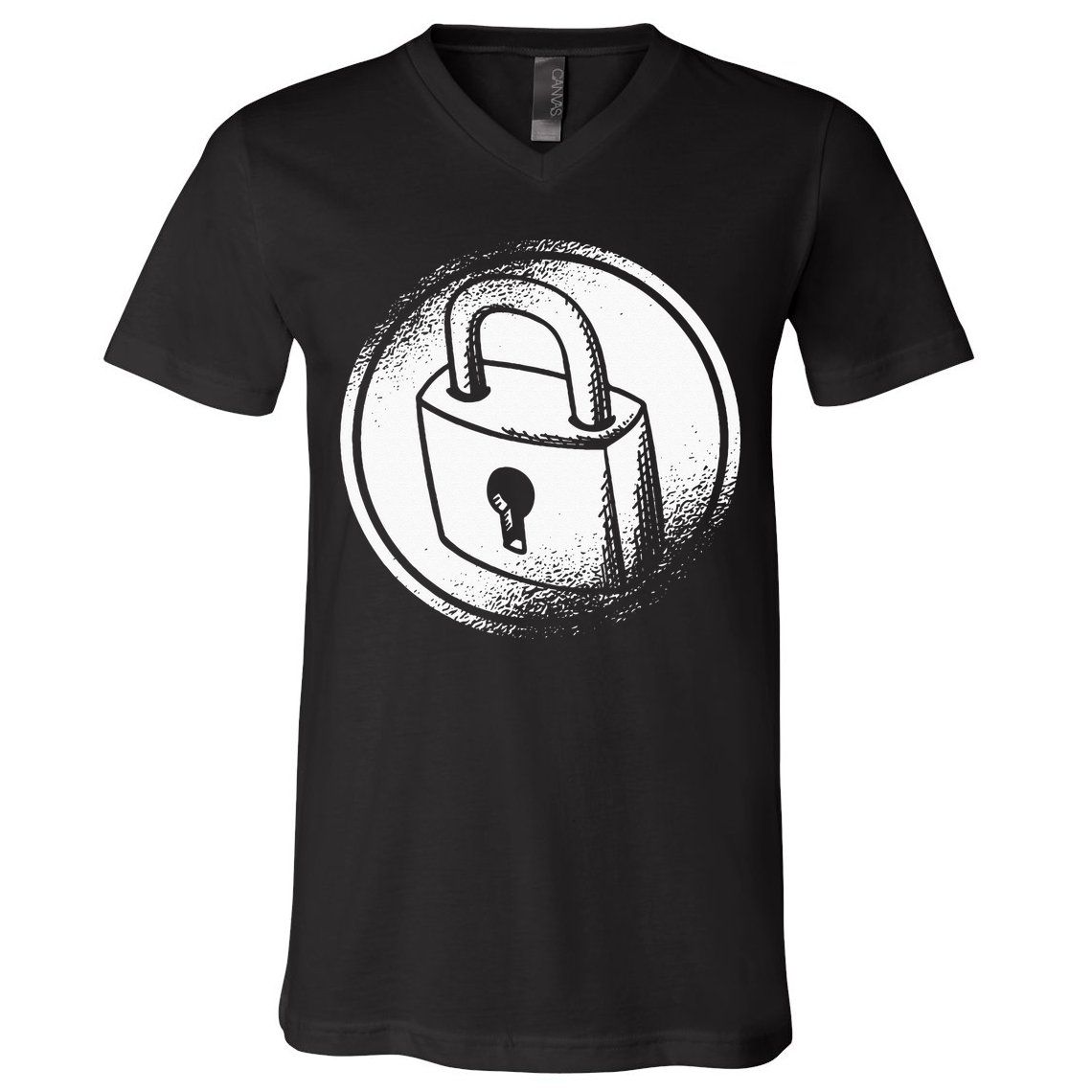 Locksmith Padlock Picker Key Maker Technician Locksmithing V-Neck T-Shirt