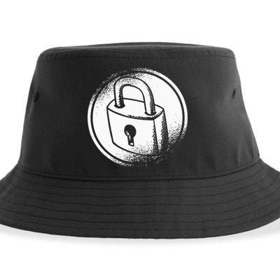 Locksmith Padlock Picker Key Maker Technician Locksmithing Sustainable Bucket Hat