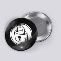 Locksmith Padlock Picker Key Maker Technician Locksmithing Button