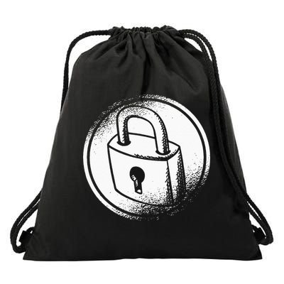 Locksmith Padlock Picker Key Maker Technician Locksmithing Drawstring Bag