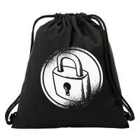 Locksmith Padlock Picker Key Maker Technician Locksmithing Drawstring Bag