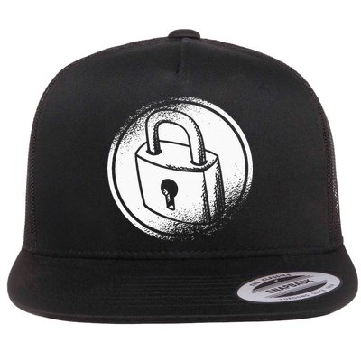 Locksmith Padlock Picker Key Maker Technician Locksmithing Flatbill Hat