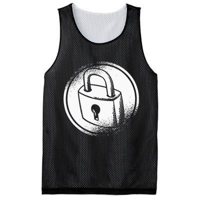 Locksmith Padlock Picker Key Maker Technician Locksmithing Mesh Reversible Basketball Jersey Tank