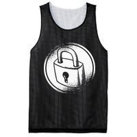 Locksmith Padlock Picker Key Maker Technician Locksmithing Mesh Reversible Basketball Jersey Tank