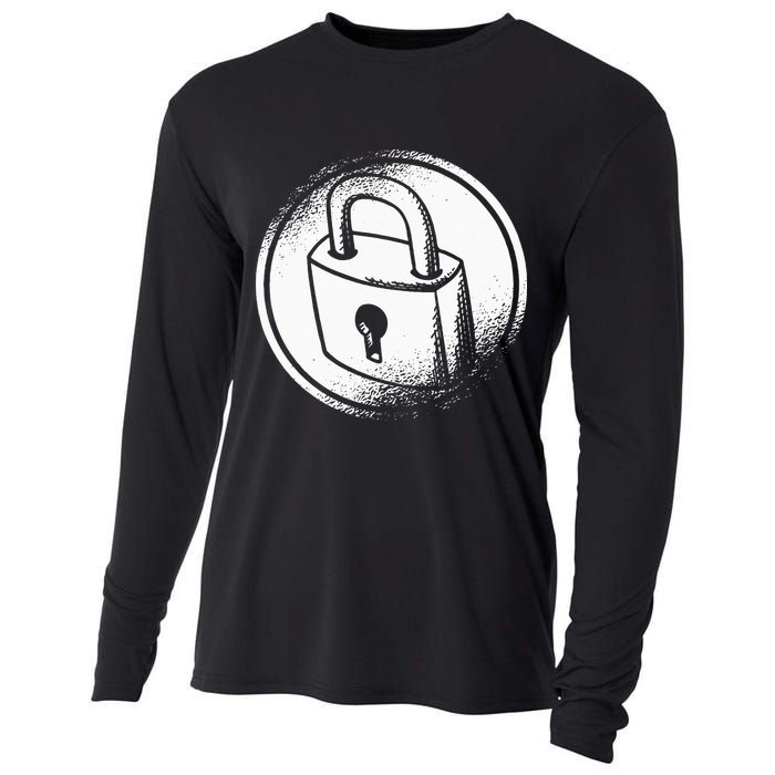 Locksmith Padlock Picker Key Maker Technician Locksmithing Cooling Performance Long Sleeve Crew