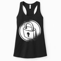 Locksmith Padlock Picker Key Maker Technician Locksmithing Womens Tank Top