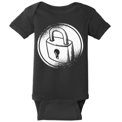 Locksmith Padlock Picker Key Maker Technician Locksmithing Baby Bodysuit