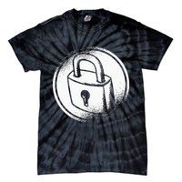 Locksmith Padlock Picker Key Maker Technician Locksmithing Tie-Dye T-Shirt