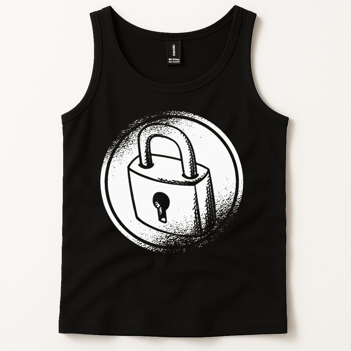 Locksmith Padlock Picker Key Maker Technician Locksmithing Tank Top