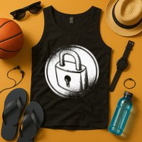 Locksmith Padlock Picker Key Maker Technician Locksmithing Tank Top