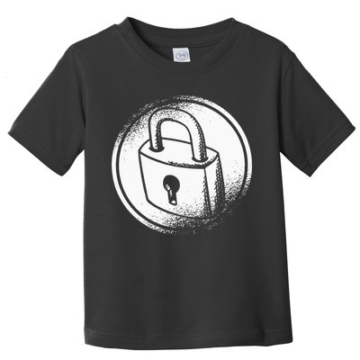 Locksmith Padlock Picker Key Maker Technician Locksmithing Toddler T-Shirt