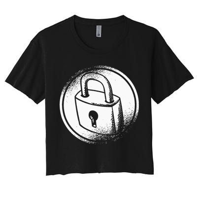 Locksmith Padlock Picker Key Maker Technician Locksmithing Crop Top