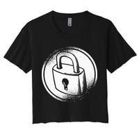 Locksmith Padlock Picker Key Maker Technician Locksmithing Crop Top