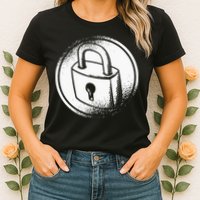Locksmith Padlock Picker Key Maker Technician Locksmithing Womens T-Shirt