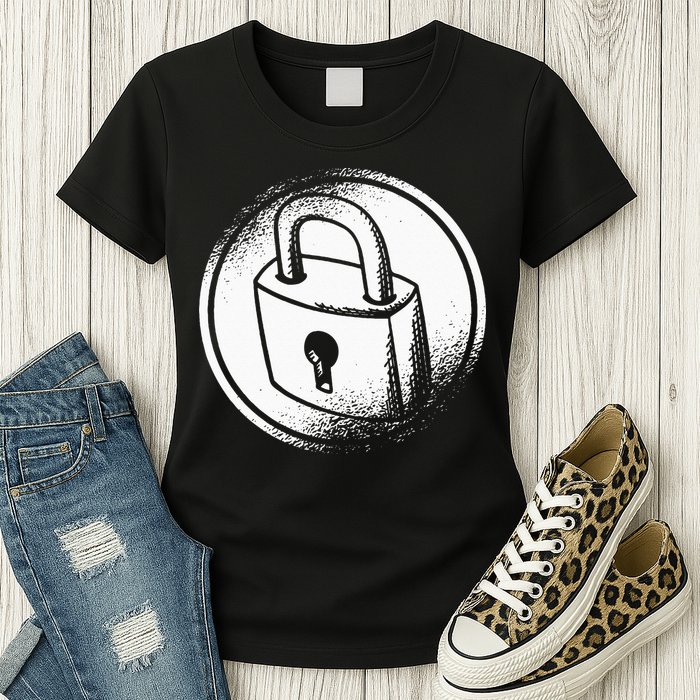 Locksmith Padlock Picker Key Maker Technician Locksmithing Womens T-Shirt