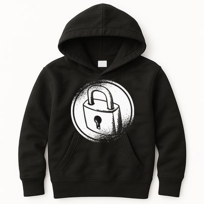 Locksmith Padlock Picker Key Maker Technician Locksmithing Kids Hoodie