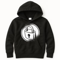 Locksmith Padlock Picker Key Maker Technician Locksmithing Kids Hoodie