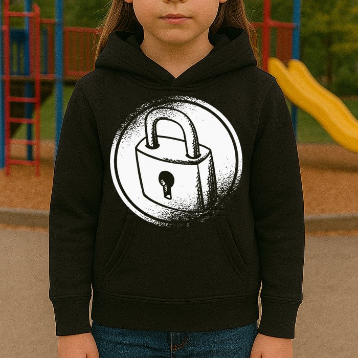 Locksmith Padlock Picker Key Maker Technician Locksmithing Kids Hoodie